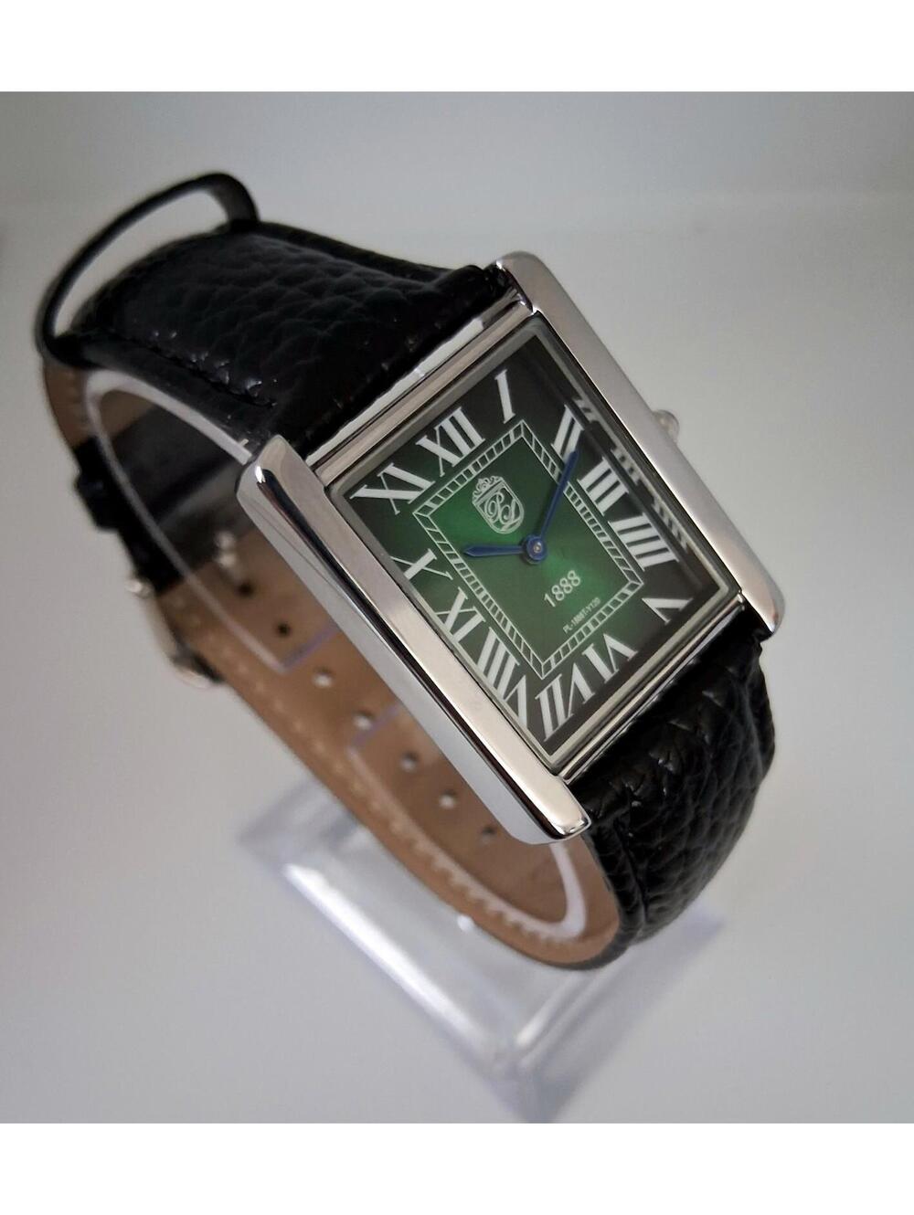 NEW Pierre Lucerne 1888 Tank Swiss Inspired Men's Watch